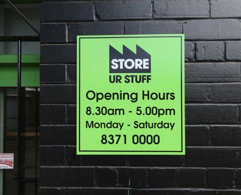 Self storage business hours